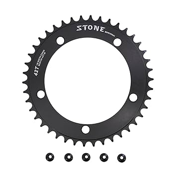 BBSHD42T チェーンリング Amazon.co.jp: Stone 自転車 ラウンド チェーンリング BCD 130